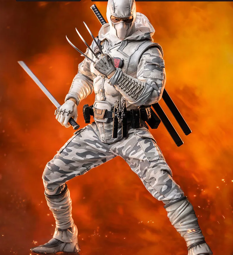 Threezero 3A Muslimate 1/6 Men Soldier Special Forces Snow Camouflage White Ghost 12 Pollici Action Figure Model Limited Edition