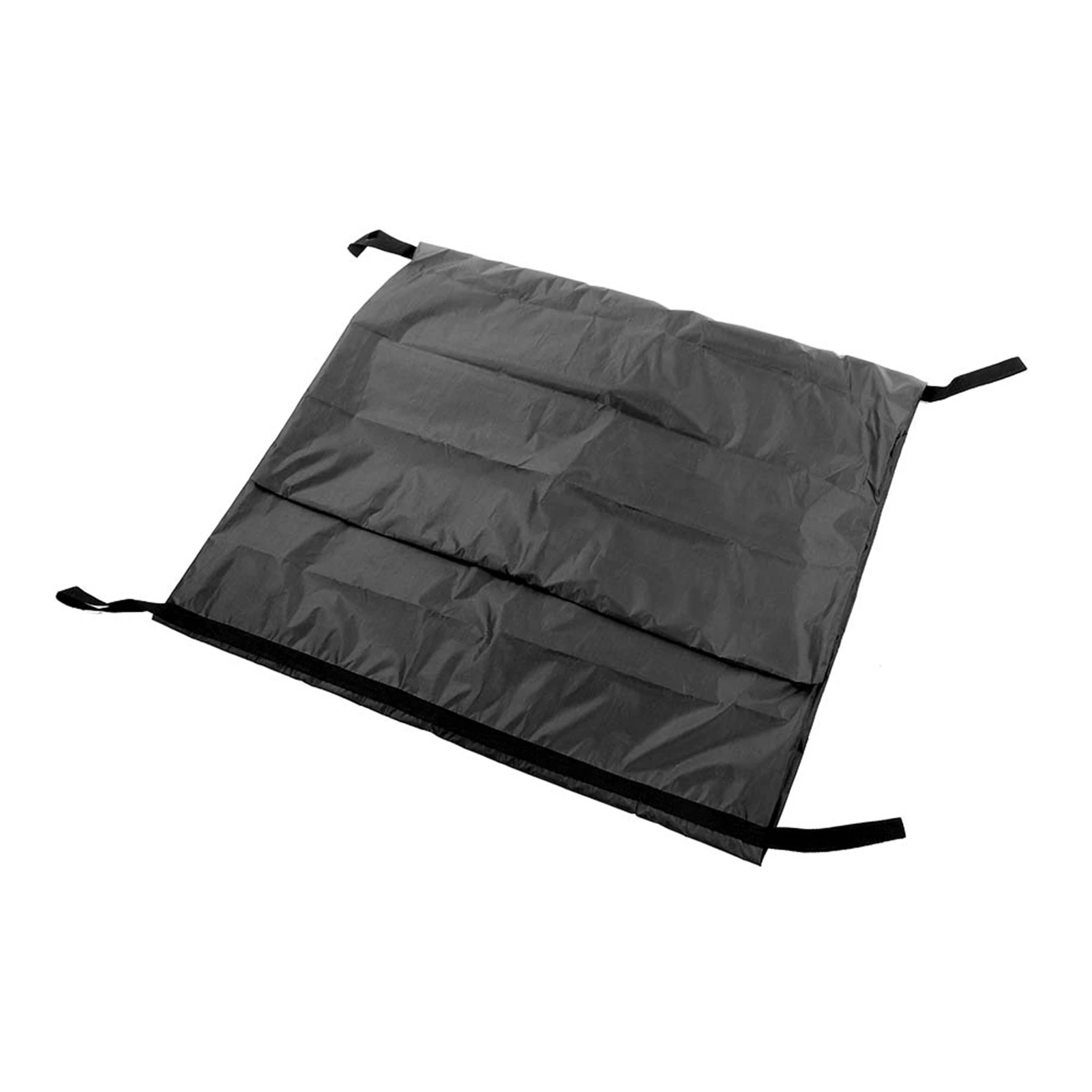 Notfall-Kadavra-Leichensack, tote Körpersäcke, verstärkter Griff, auslaufsicher, Oxford-Stoff, doppelter Verwendungszweck, Schwarz für Beerdigung – Detail 6