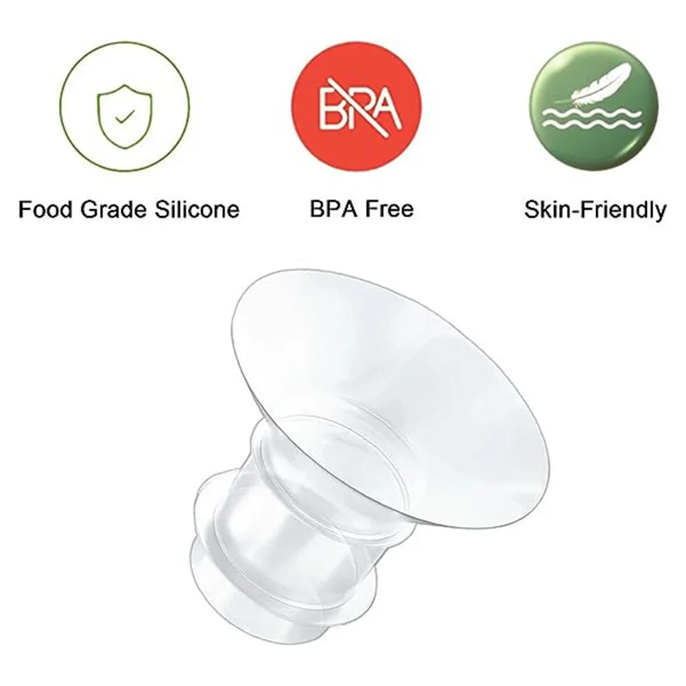Universal Breast Pump Converter Portable Durable Nipples Daily Use