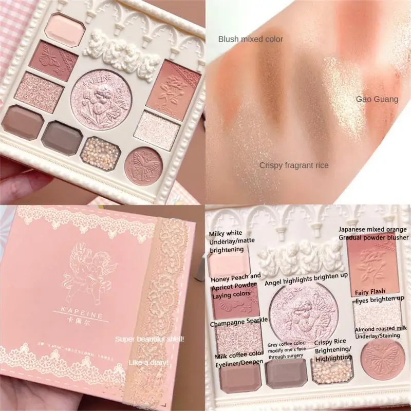 

Eyeshadow Palette Angel Series Cute Eye Shadow Eye Glitter Make Up Palette Naked Eyeshadow Palette Shimmer Matte Finishes