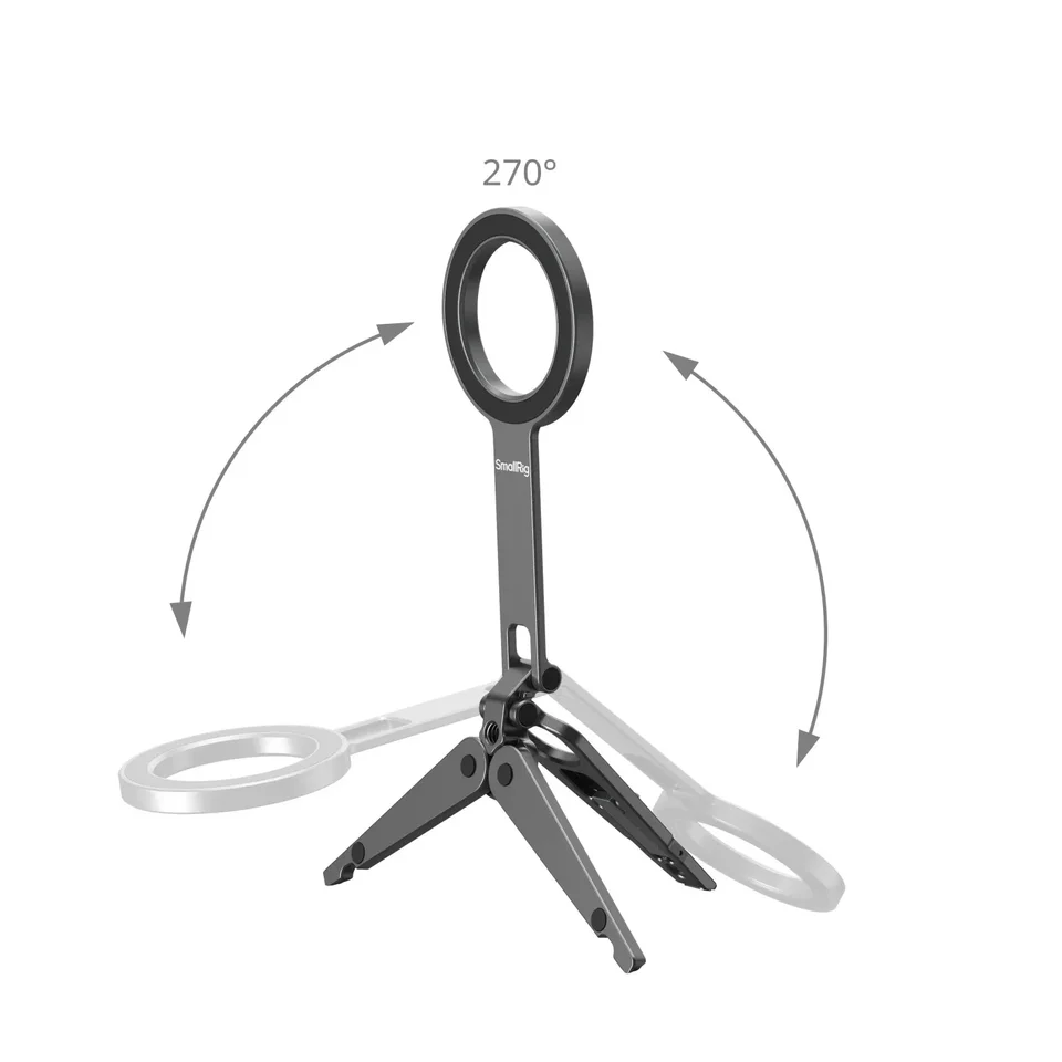 Phone Video Recording Mount NEEWER Magnetic Phone Tripod Mount - MagSafe Compatible Adapter With 1/4 Thread MagSafe Phone Adapter