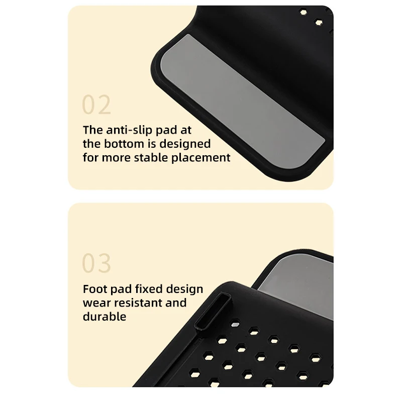 Description Picture 2 of itemShower and drama watching equipment, bathroom retractable bathtub storage rack, plastic bathtub rack, tray, mobile phone holder