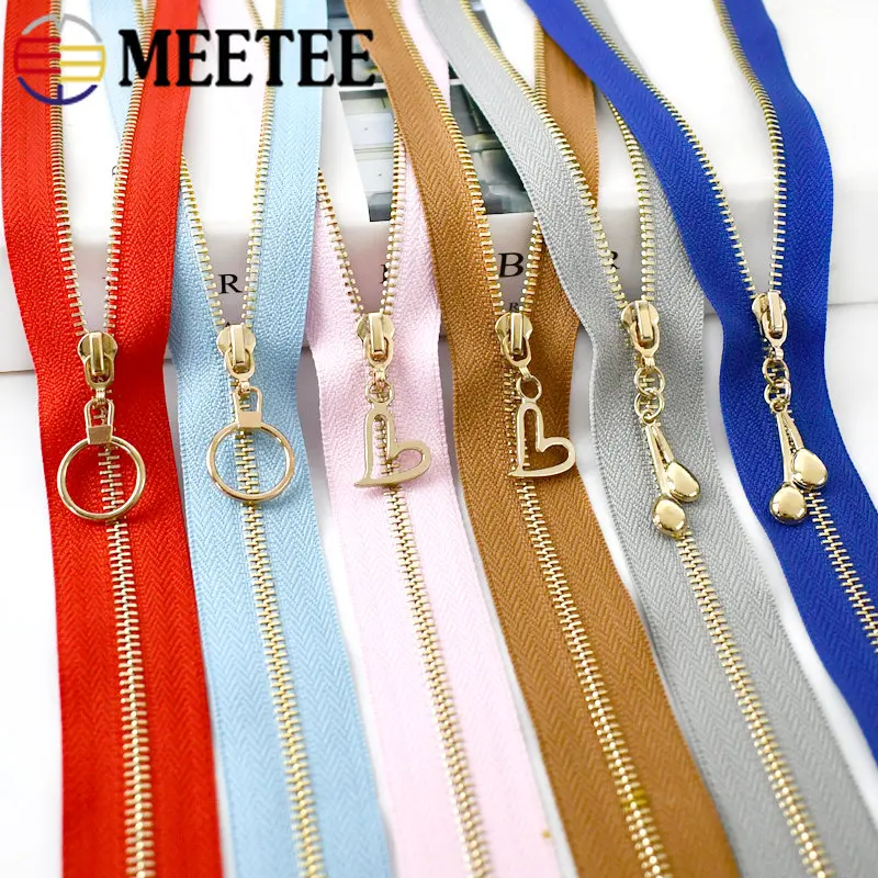 2Pcs1530cmCloseEnd3MetalZipperForSewingZippersforBagJacket