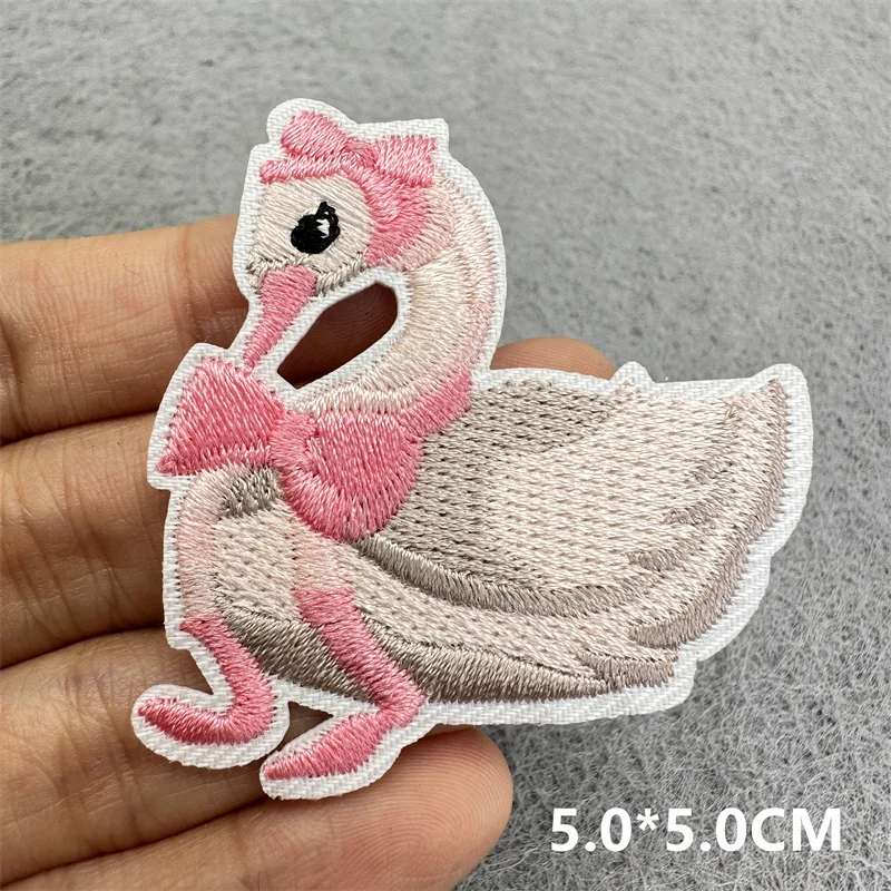 Rosa Cartoon Brief Stickerei Patches für Kleidung Hot Girl Surf Patch Eisen auf Patches auf Kleidung Applikation Aufkleber – Detail 11