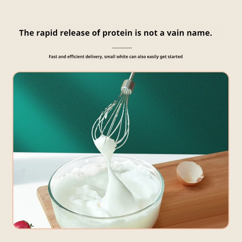 Automatic wireless rechargeable whisk household multifunctional mixer baking and flour whipping handheld mixing stick food mixer,electric whisk