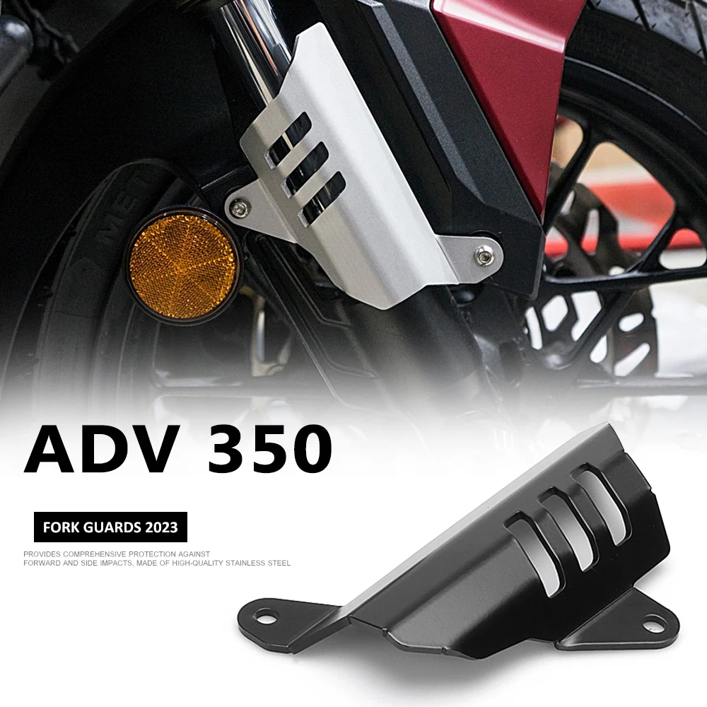 

New Motorcycle Accessories Black Front Fork Protector Shock Absorber Guard Cover For Honda ADV350 ADV 350 adv350 adv 350 2023