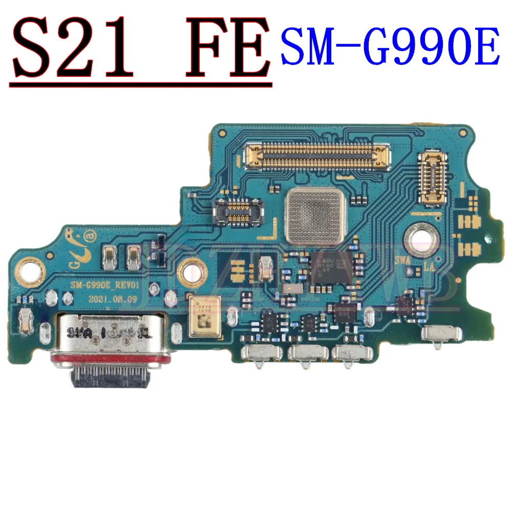Loudspeaker & Charging Port Board with Fingerprint Sensor and LCD Flex Cable