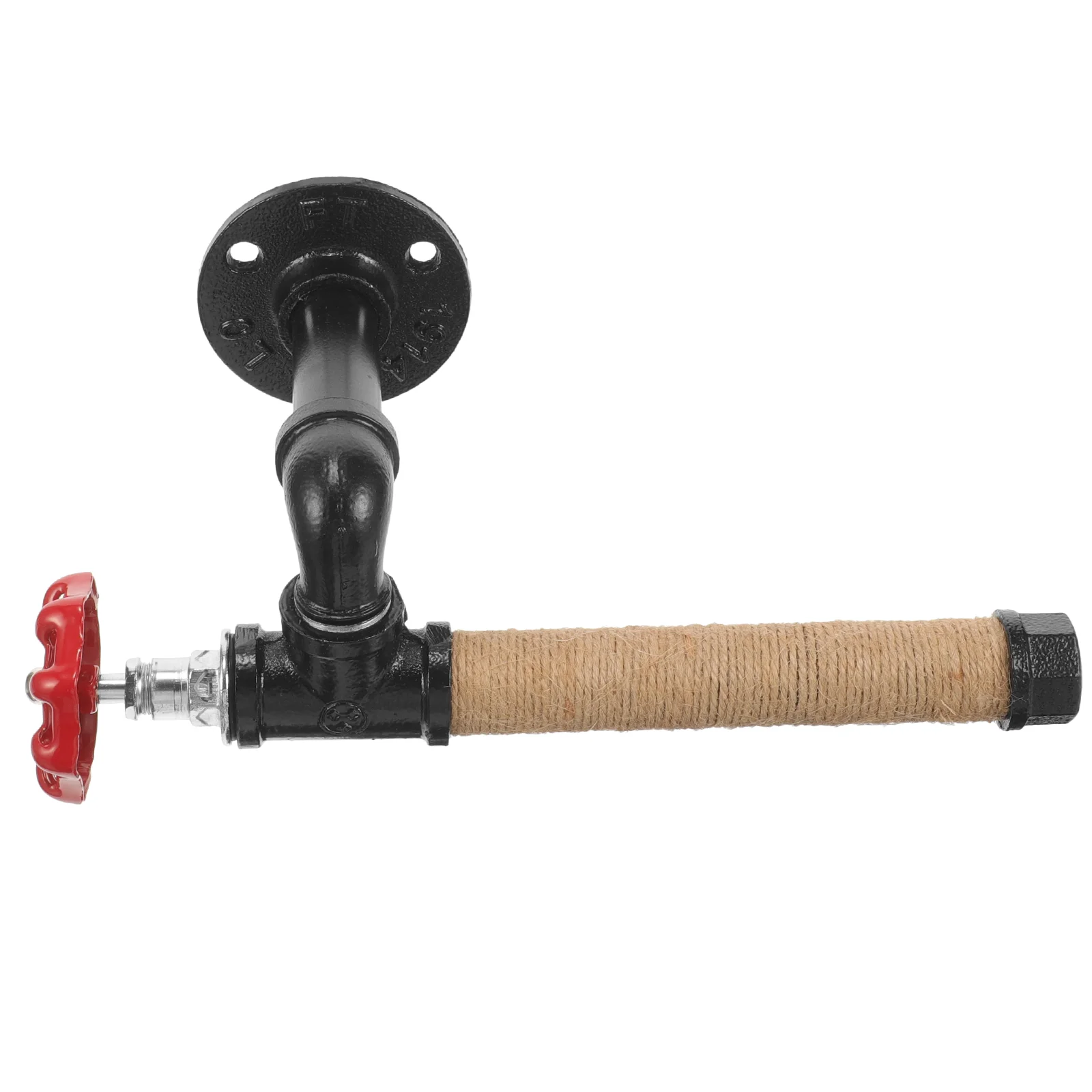 

Paper Towel Holders Industrial Pipe Rustic Wall Mount Paper Roll Holder Stand Under Cabinet Counter Dispenser Hanging Paper