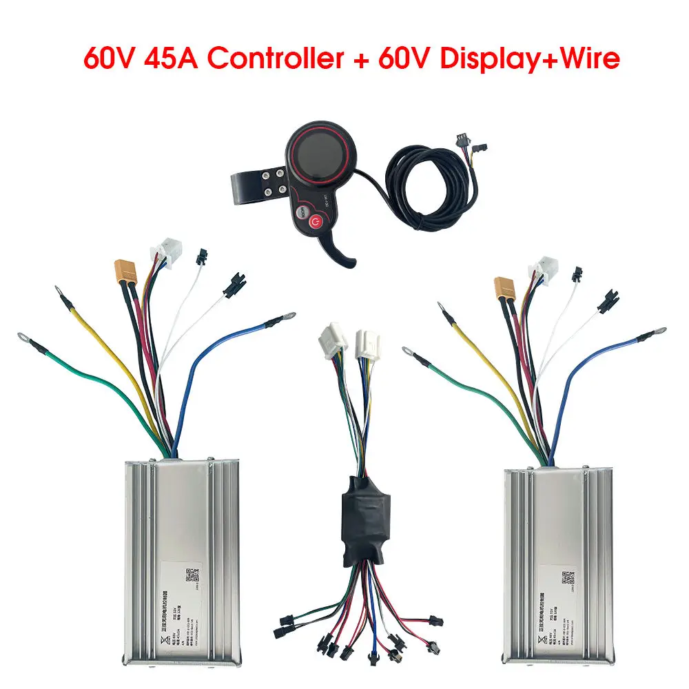 

Free Shipping 60V 72V 50A 45A Electric Scooter Controller Accessories Parts for 5600W 6000W 8000W 10000W 15000Watt E Scooters