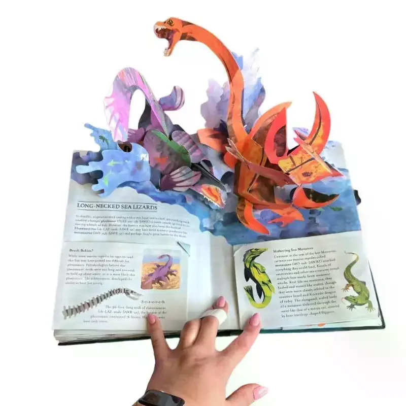 Encyclopedia Prehistorica: Interactive 3D Sea Monsters & Sharks Illustrated Gift Book