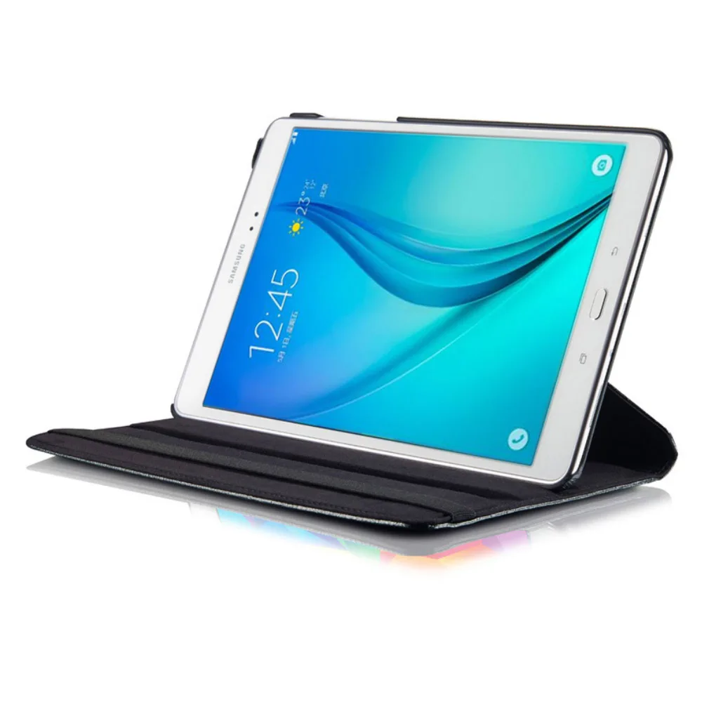 Rotating Flip Stand Leather Cover for Samsung Galaxy Tab A 9.7 Tablet