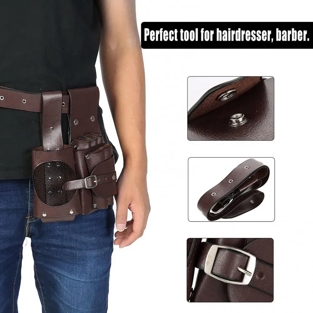 

Парикмахерская сумка для парикмахерской женская сумка женская поясная сумка держатель сумка для волос аксессуар кожаная поясная сумка-Органайзер