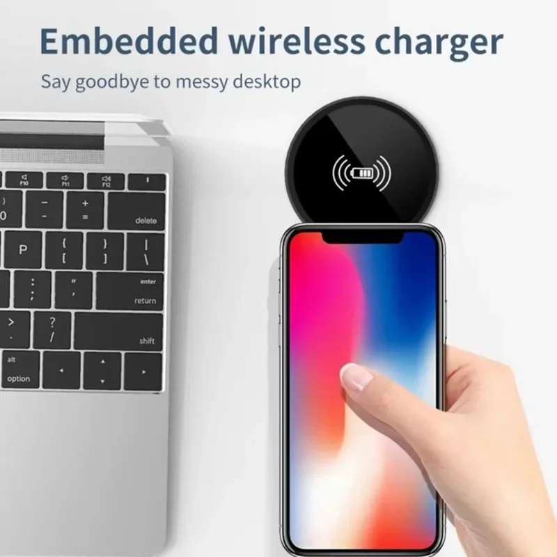 100W Fast Wireless Charger Pad for iPhone 16 15 14 13 12 Samsung S24 S23 Xiaomi Huawei Wireless Charging Station Charging Device