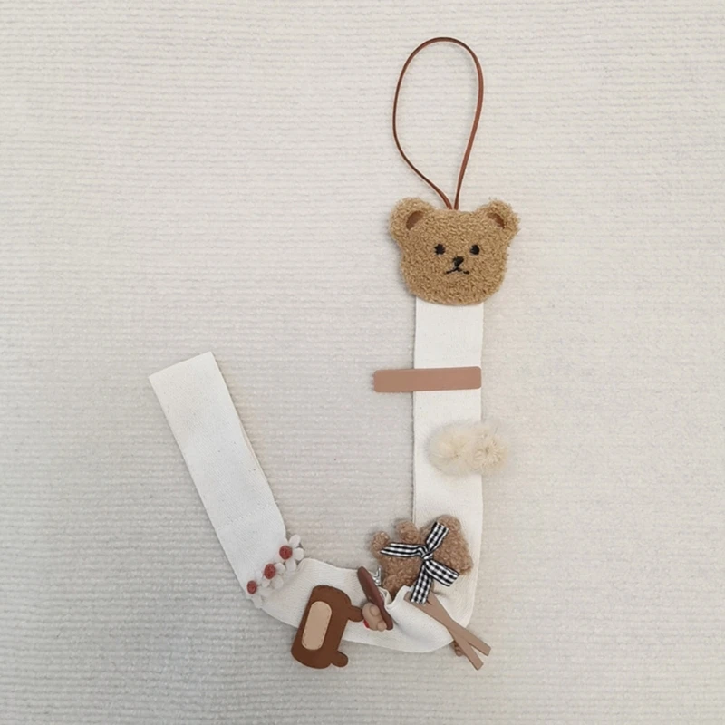 머리 고리 걸이 스트랩 편안한 헤어 액세서리 보관 정리 벨트