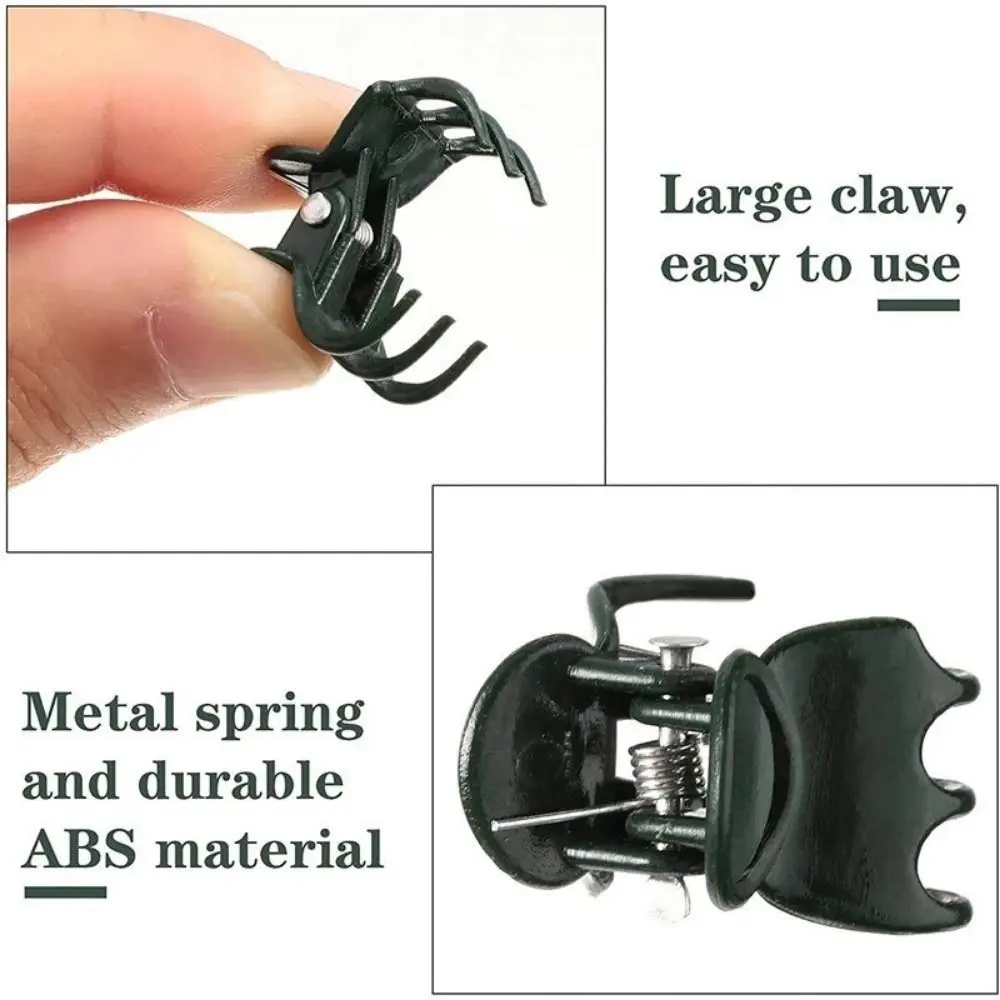 Vine Grafting Plant Clips 6-Claw Orchid Clips for Orchid Flower Support plastic plant clips plant clips