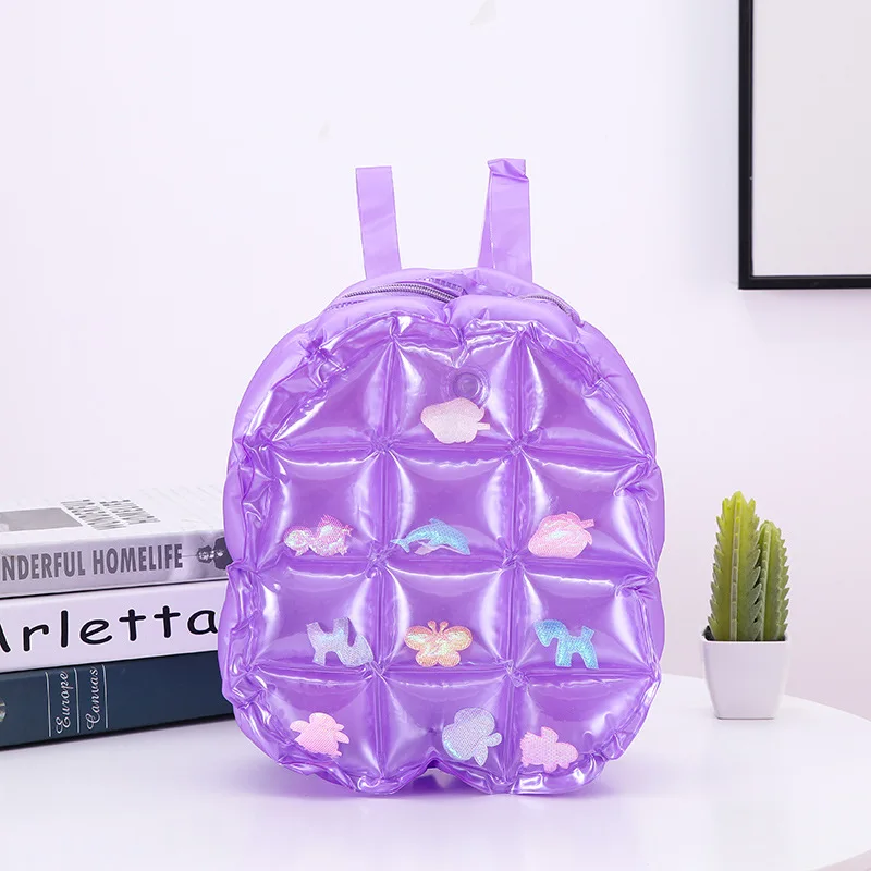 school bags PVC  School Bags For Girls Kids Bag Children Bag Inflatable Kids Backpack Beach Backpack School Mochila Escolar 6