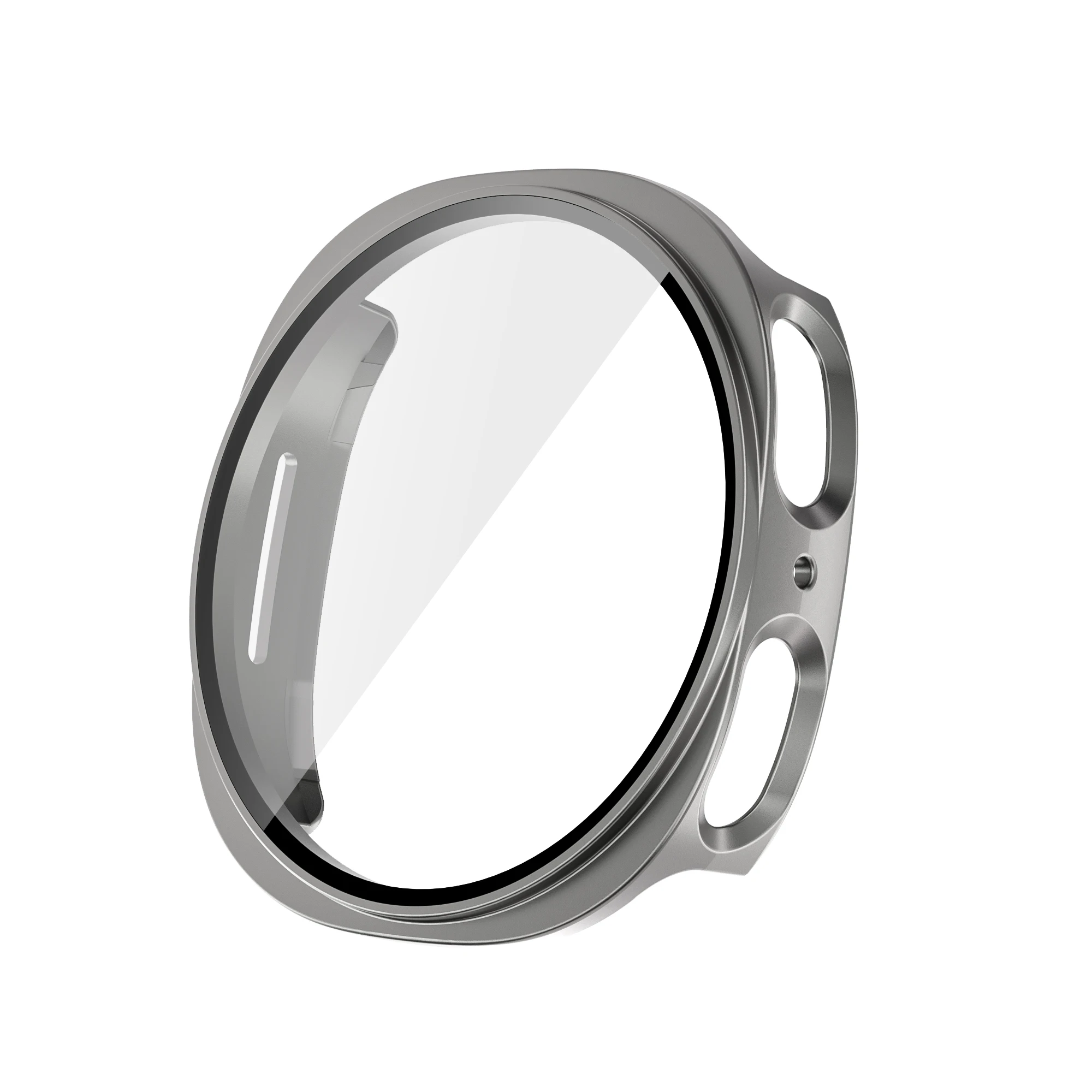 Premium Tempered Glass Smartwatch Protective Case with Screen Protector