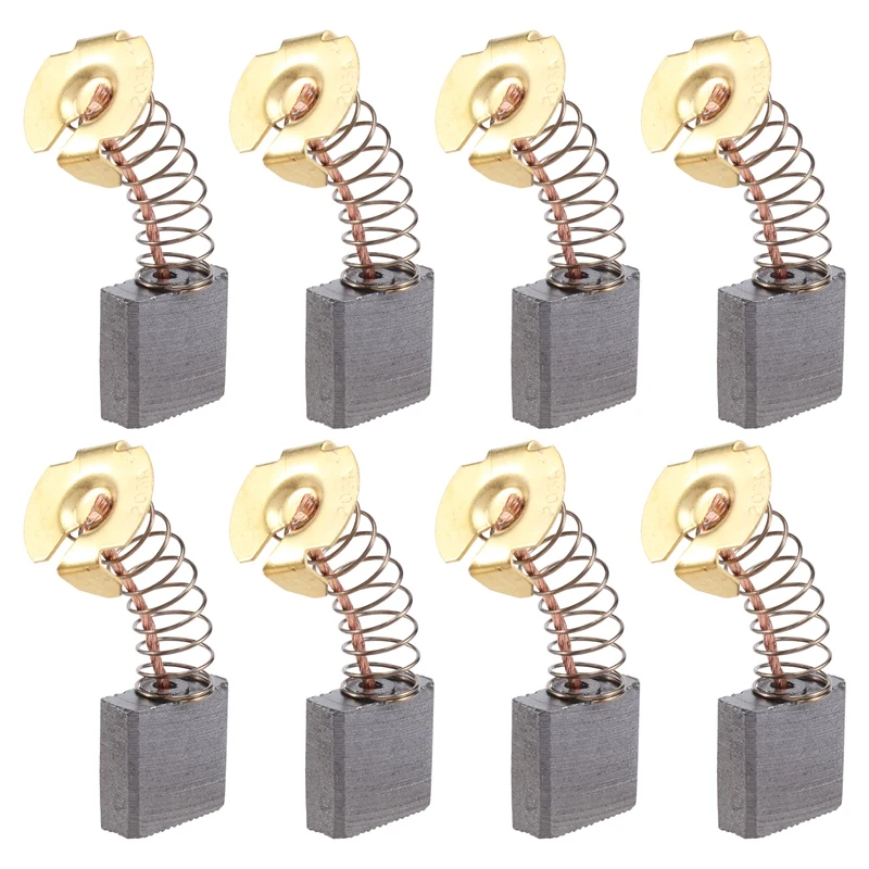 

8 уп. Карбоновые щетки CB-204, совместимые с Makita M9001 GA9020KD GA9020S GA9040, также заменяют 191944-6,191953-5