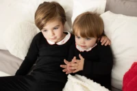 Ensemble en coton doux Ali Co SS26 pour enfants, vêtements décontractés d'été pour garçons et filles, pyjamas, barboteuse pour bébé fille, robe pour adolescente 2