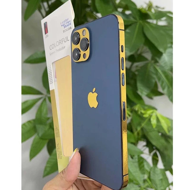 Gold Back Skin for iPhone 