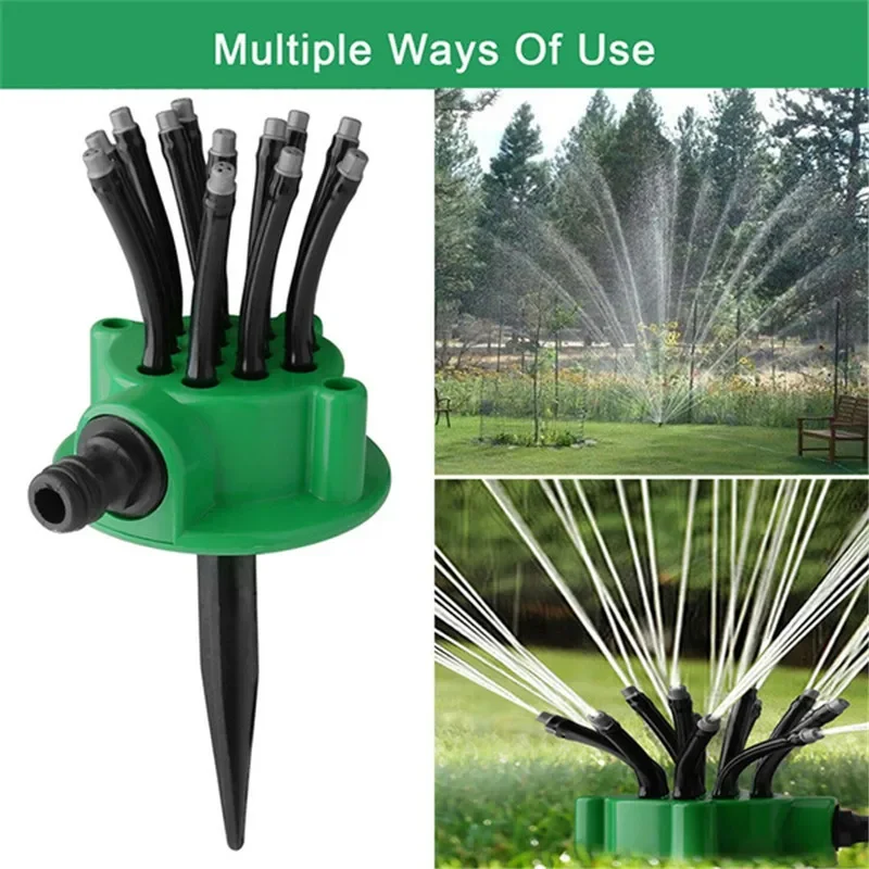 Advanced 360° Automatic Garden Lawn Watering Sprinkler System