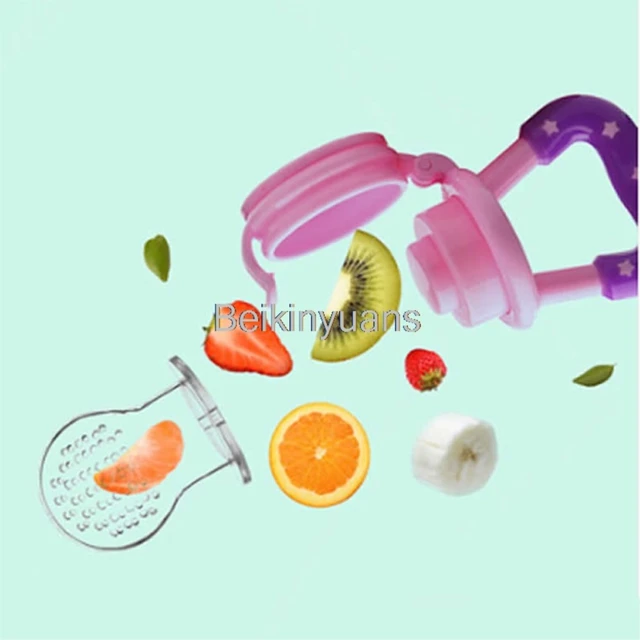 Chupete de bebé portátil de fruta fresca botella de alimentos bebé en polvo  alimentador de seguridad bebé producto chupete recién nacido chupetes -  AliExpress