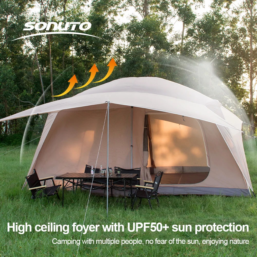 2025 Family Camping Tent – 8–12 Person 5