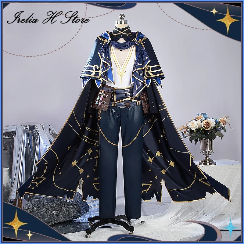 

Irelia H Store Милан Kestrel для Vtuber Luxiem Косплей Костюм Аниме игра Милан Kestrel комплект униформы костюмы на Хэллоуин