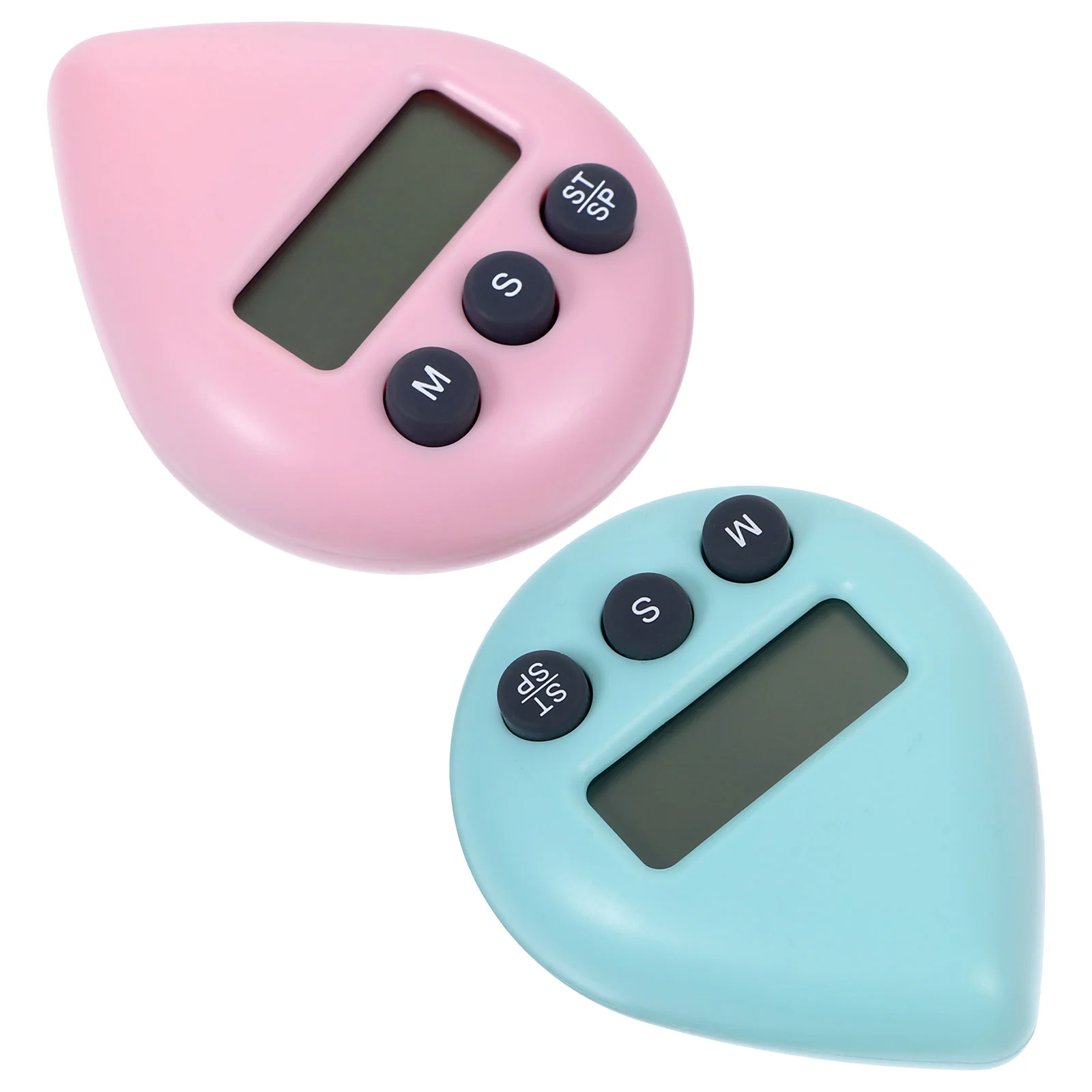 

2 Pcs Kitchen Timer Small Electronic Timers For Cooking Abs Used Student