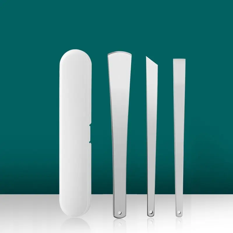 3PCS Stainless Steel Dead Skin Push Pedicure Knife Set For Callus Scraping