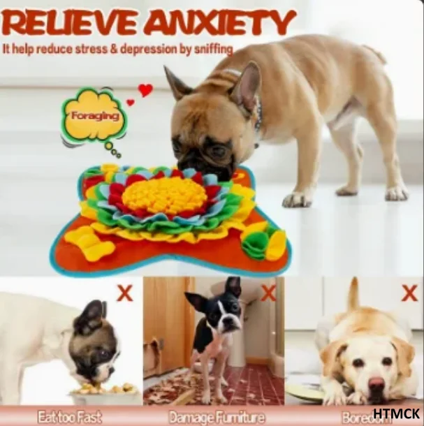 Good Pet Snuffle Mat for Dogs, Interactive Feed Puzzle for Boredom