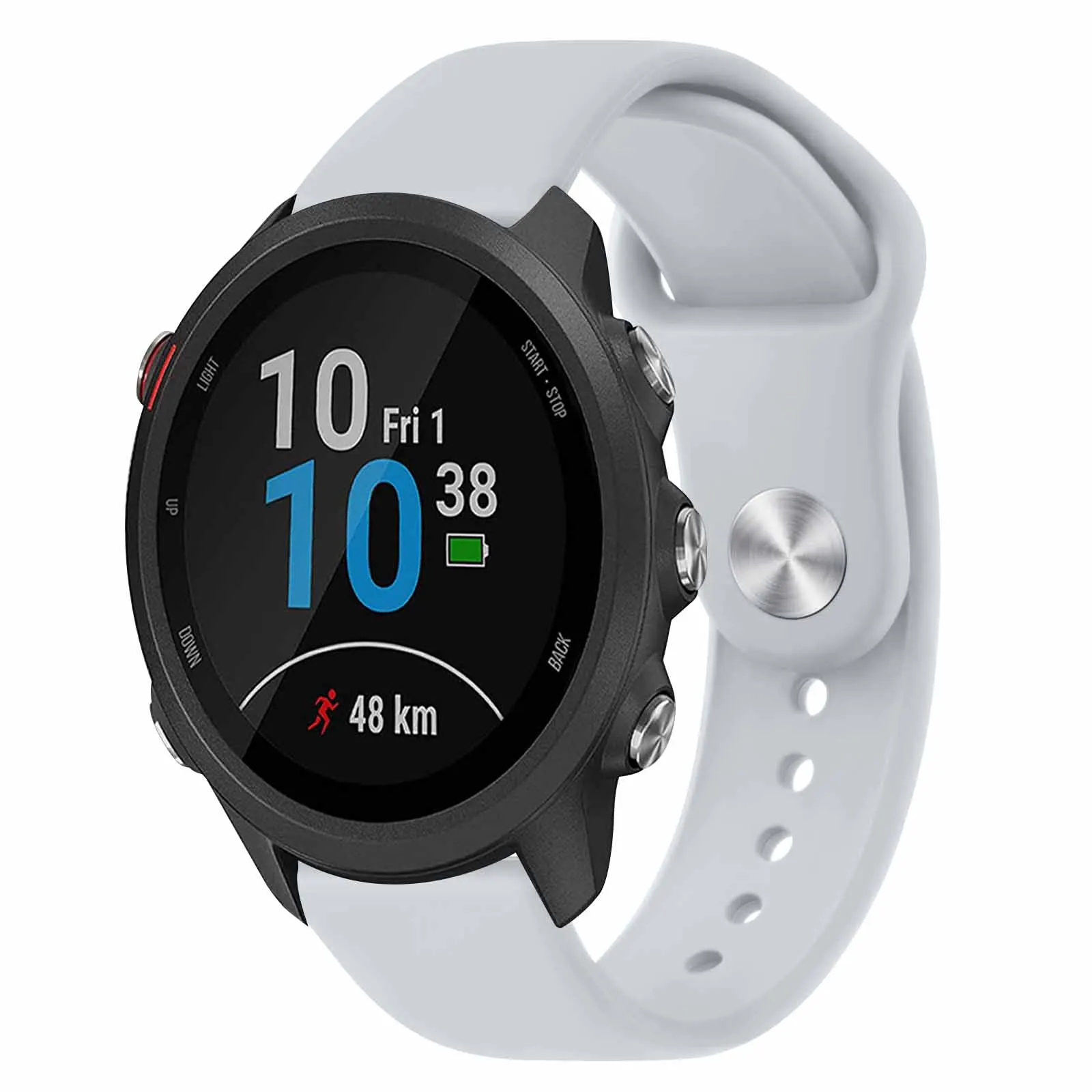 ACTECH Silikon-Armband Für Garmin Forerunner 55 & 158 – Wasserdicht, Verstellbar, In Dunkelblau