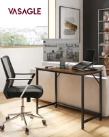 VASAGLE Computer Desk, Writing Desk, Small Office Table, 50 x 100 x 75 cm, Study, Home Office, Simple Assembly, Steel