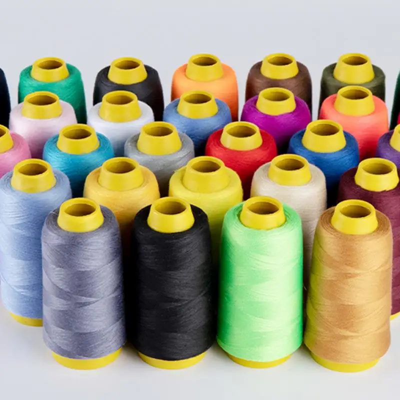 Description Picture 2 of item1300 Yards High Speed Sewing Thread Pagoda Line For Hand-Stitched Or Machines Clothes Jeans Thread Thick Yarn Sewing Tools