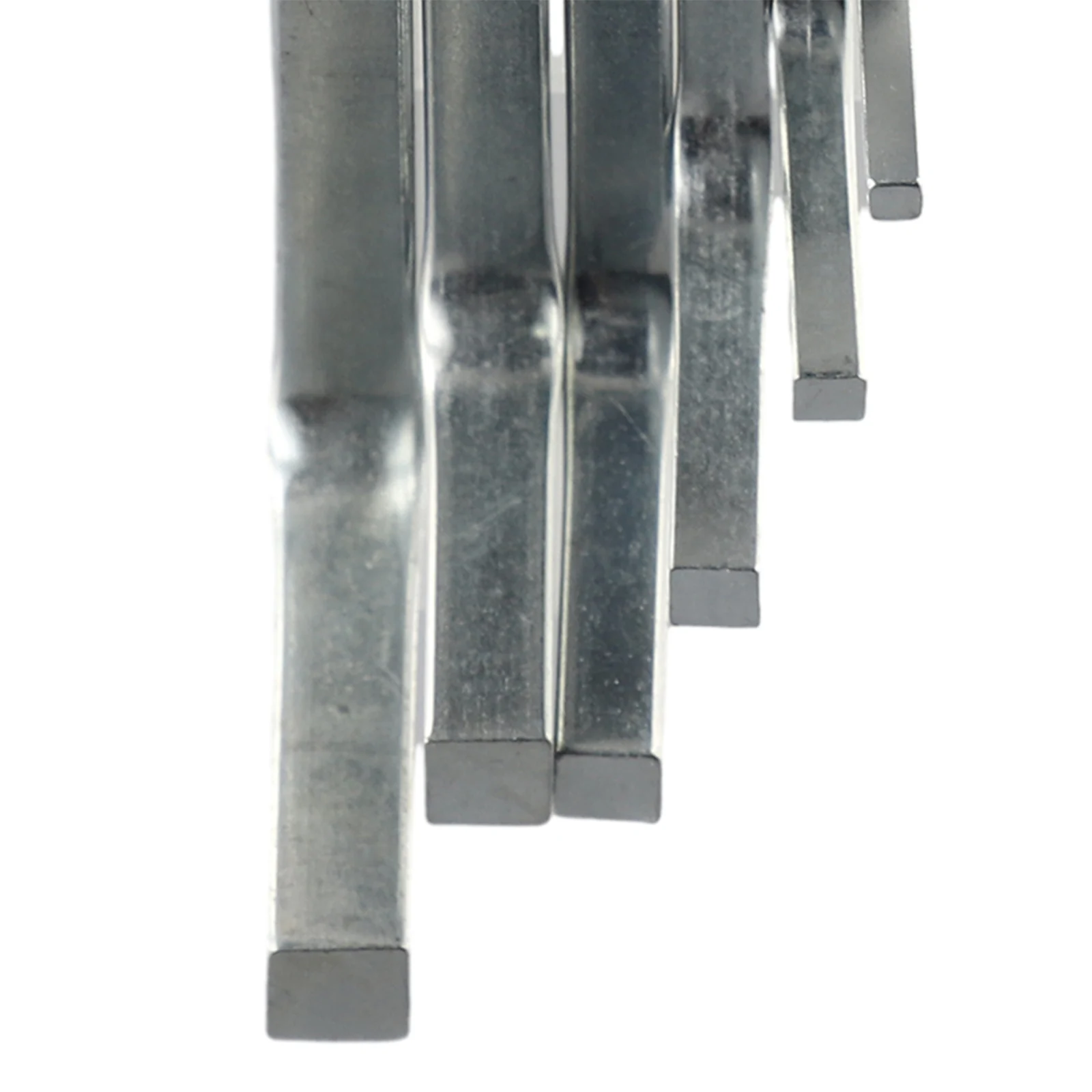 6 Stück L-förmiger quadratischer Kopfschlüssel, quadratischer Schlüssel, innerer 4-Punkt-Schraubenschlüssel, Schraubendreher-Set, 3–8 mm, Handwerkzeuge, Werkzeugschrauben – Detail 11