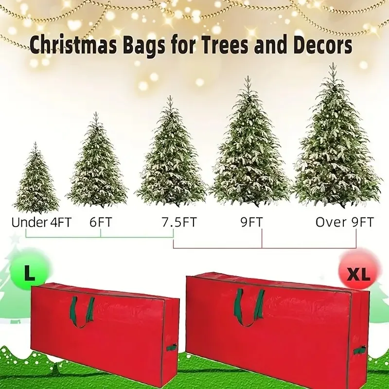 Balconera Bolsa De Almacenamiento Para Árbol De Navidad Artificial, Se