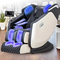 Deluxe Electric Body Shiatsu Massage Chair Full Body Multifunctional Space Capsule Warehouse Luxury Massage Zero Gravity Sofa 1