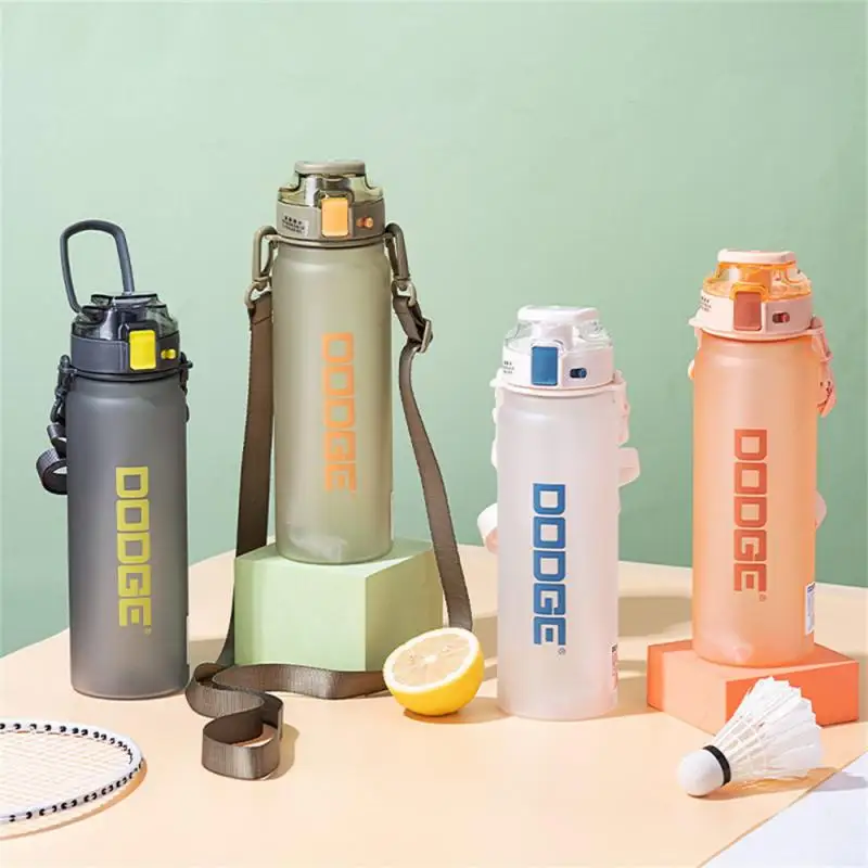 

Спортивная соломенная чашка, многофункциональная герметичная портативная посуда для напитков с широким горлышком, чашка для воды, матовая спортивная чашка