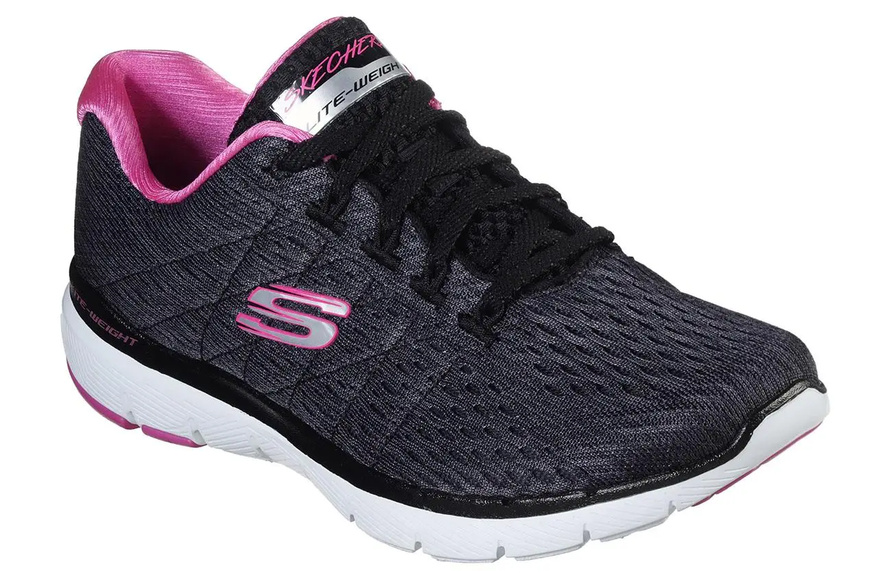 Women's sports clothing black SKECHERS multi-colored textile 13064-BKHP - AliExpress Mobile