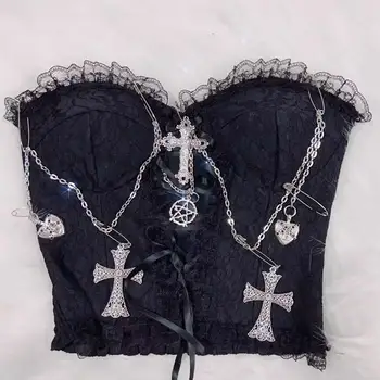 Strapless Cropped Bustier Top 3