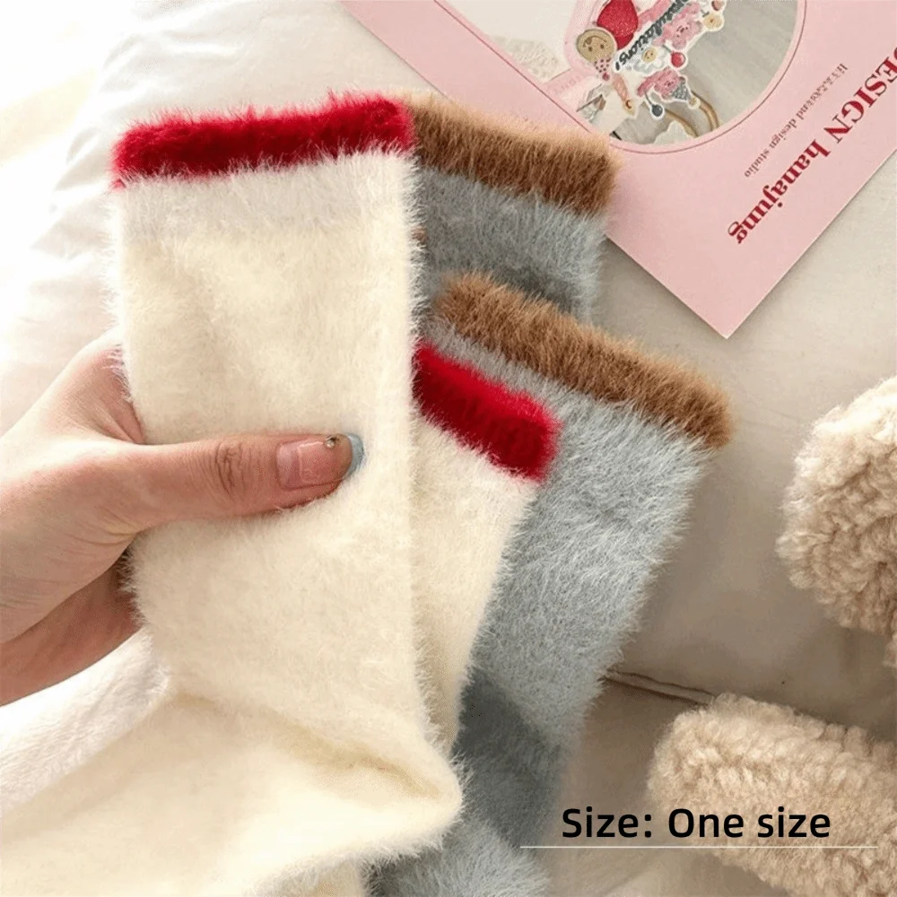 Mink Velvet Thermal Winter Socks