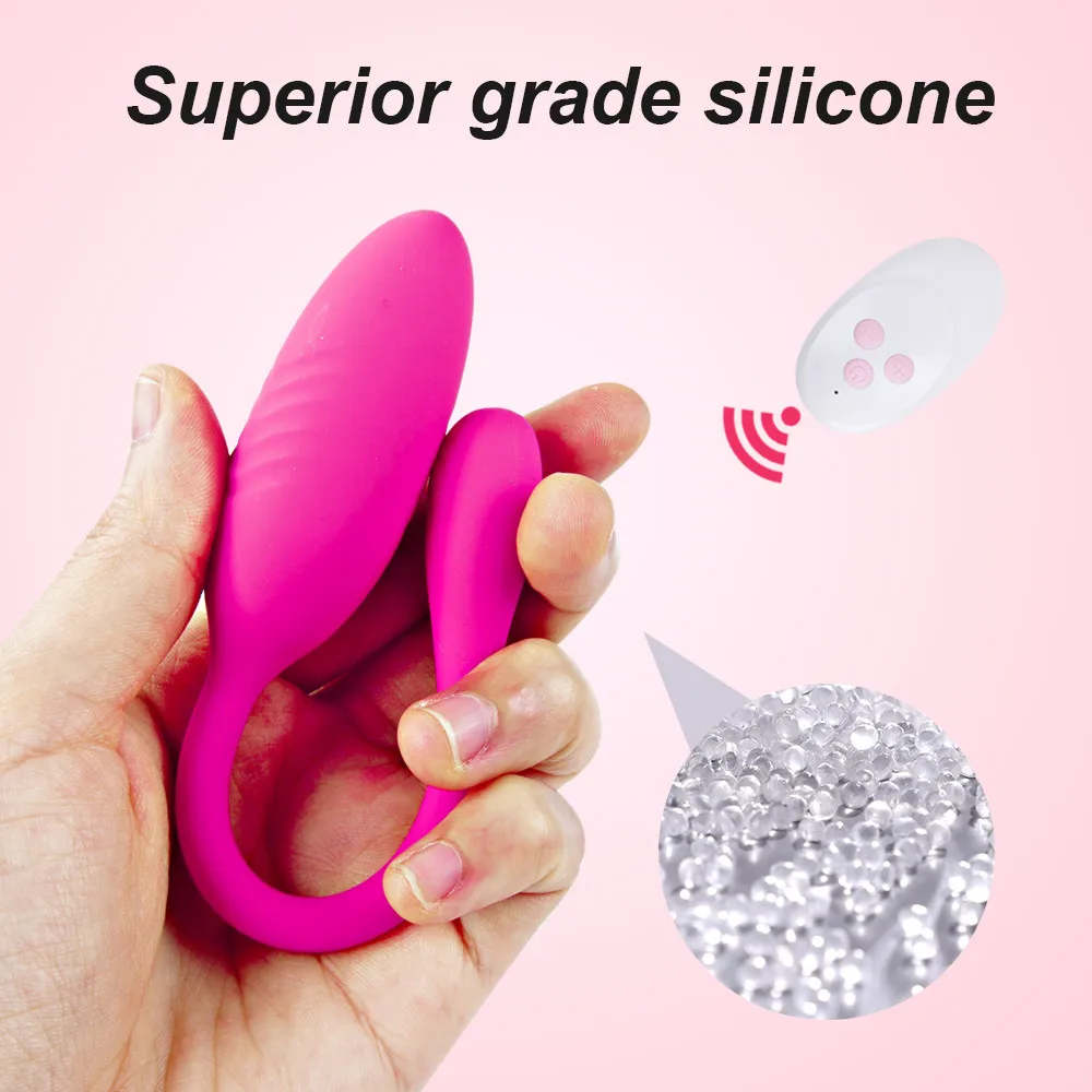 Vibratore a proiettile Clitoride Telecomando Vibrante Uova d'amore Massaggiatore del punto G Stimolatore vaginale Giocattoli sessuali indossabili per_voghion.com