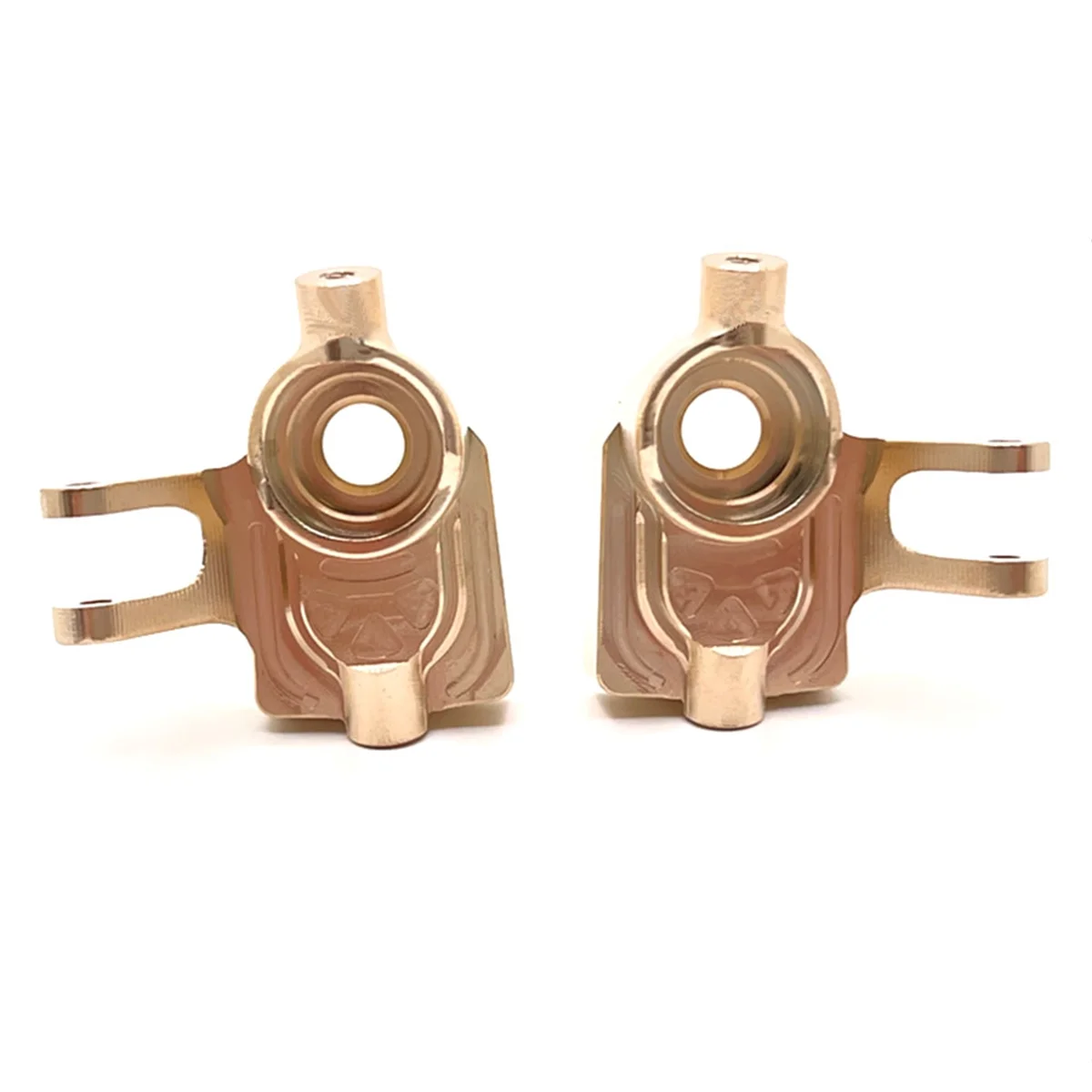 BAAU RC Car Upgrade Brass Front Axle Steering Cup Kit for 1/12 H12Y H12Y+ RC Car Toy Parts