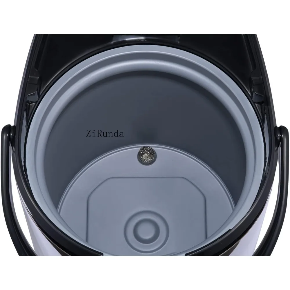 Hybrid Water Boiler & Warmer, 5.0 Liter, Stainless Black, Vacuum-Electric hybrid Keep Warm System, With Rotating Base, Household