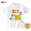 Super Simple Songs Birthday Shirt 1st TShirt for Kids Family Matching Outfits Party Custom Name Girl Toddler Baby Familia Shirts 3