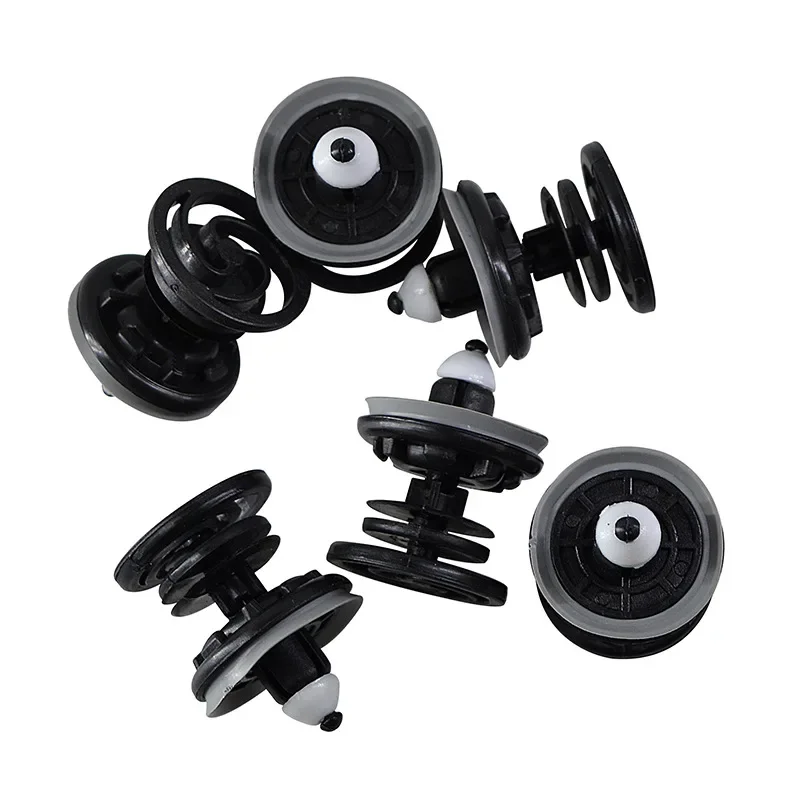 Interior Door Trim Panel Card Clip 10PCS Car Door Clip VW Caddy Touran Tiguan Golf 4 5 6 7 Passat CC Polo Beetle Jetta T5 Audi A4 A5 Q3