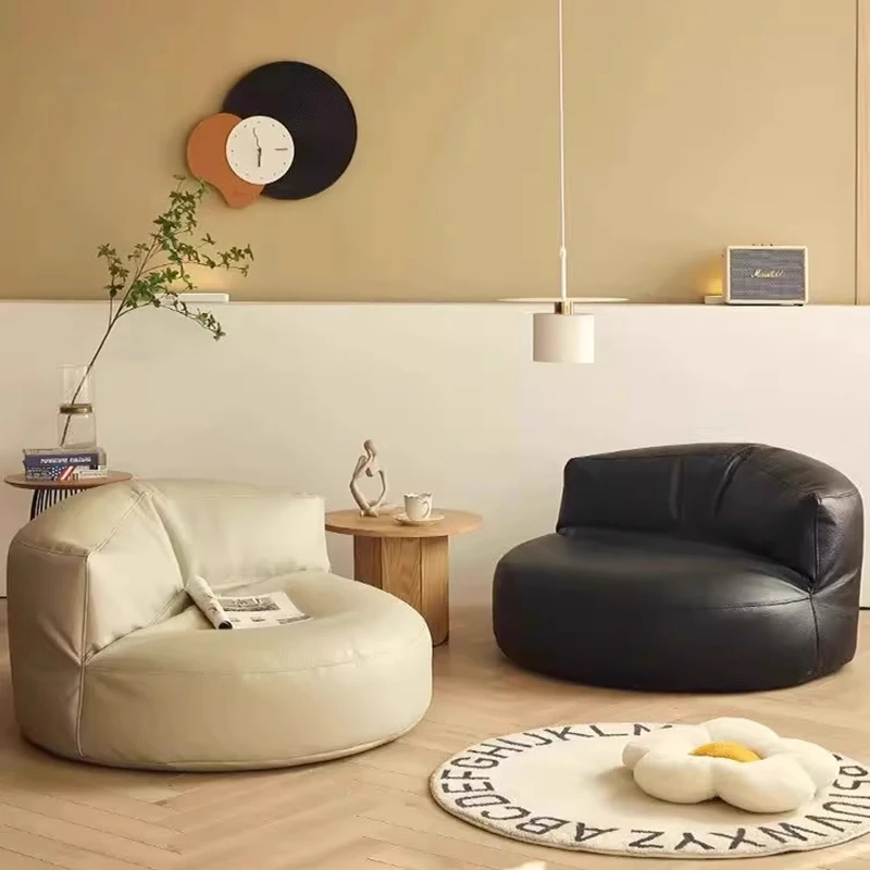 

Lounge Living Room Bean Bag Sofa Design Bedroom Nordic Puffs Sofa Modern Floor Cute Nadmuchiwane Siedzenia Salon Furniture