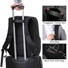 Kingsons 15.6" 17.3" Laptop Waterproof Backpack Multi-layer Anti-theft Business Travel Bag USB Charging fit Students 4