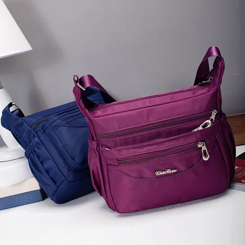2023 Waterproof Women Bag Oxford Shoulder Crossbody Bag Fashion Versatile Nylon Travel Bag Women Leisure