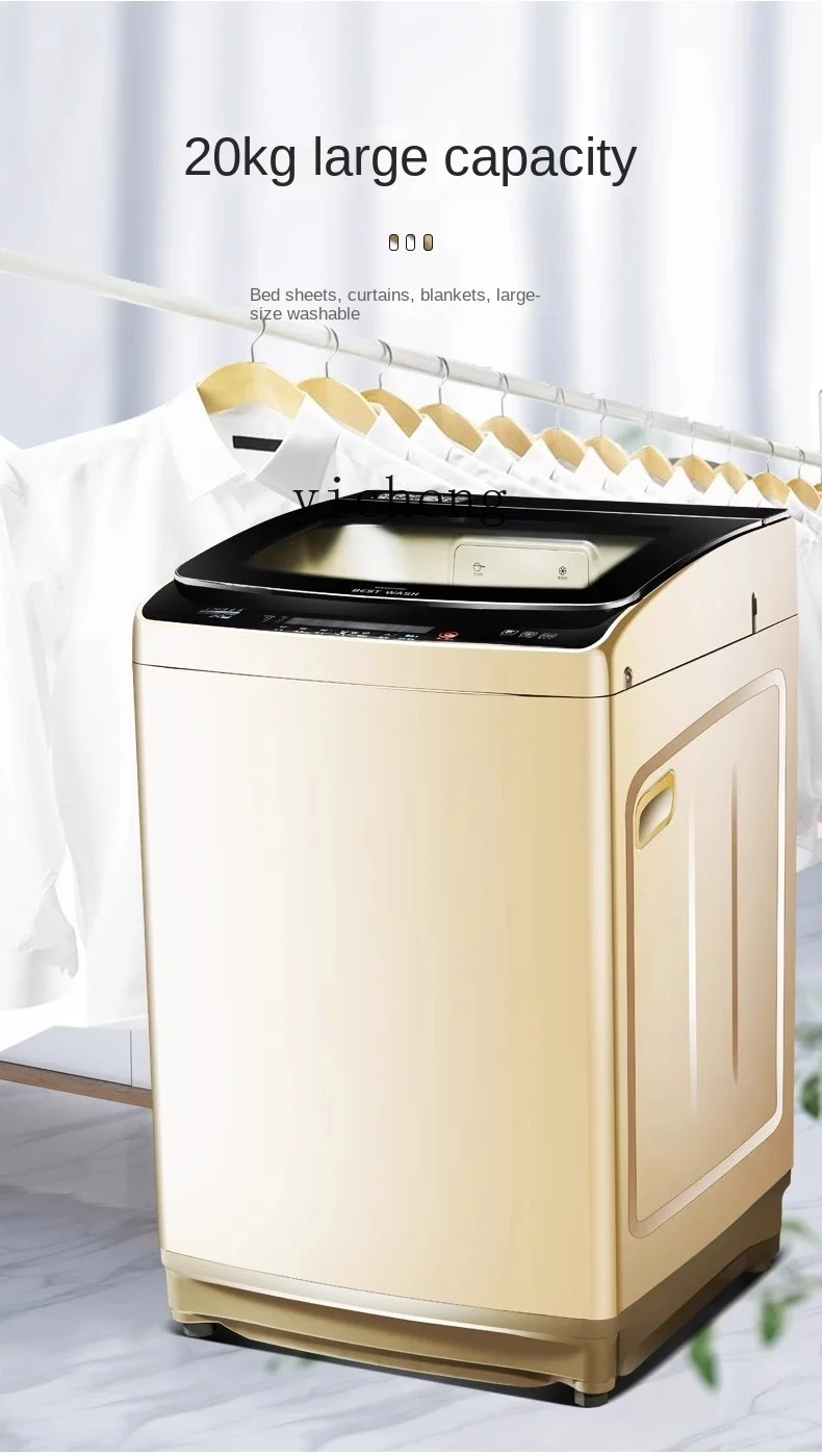 Tqh Automatic Impeller Washing Machine Large Household Large Capacity Hotel Hotel Washing Machine 6
